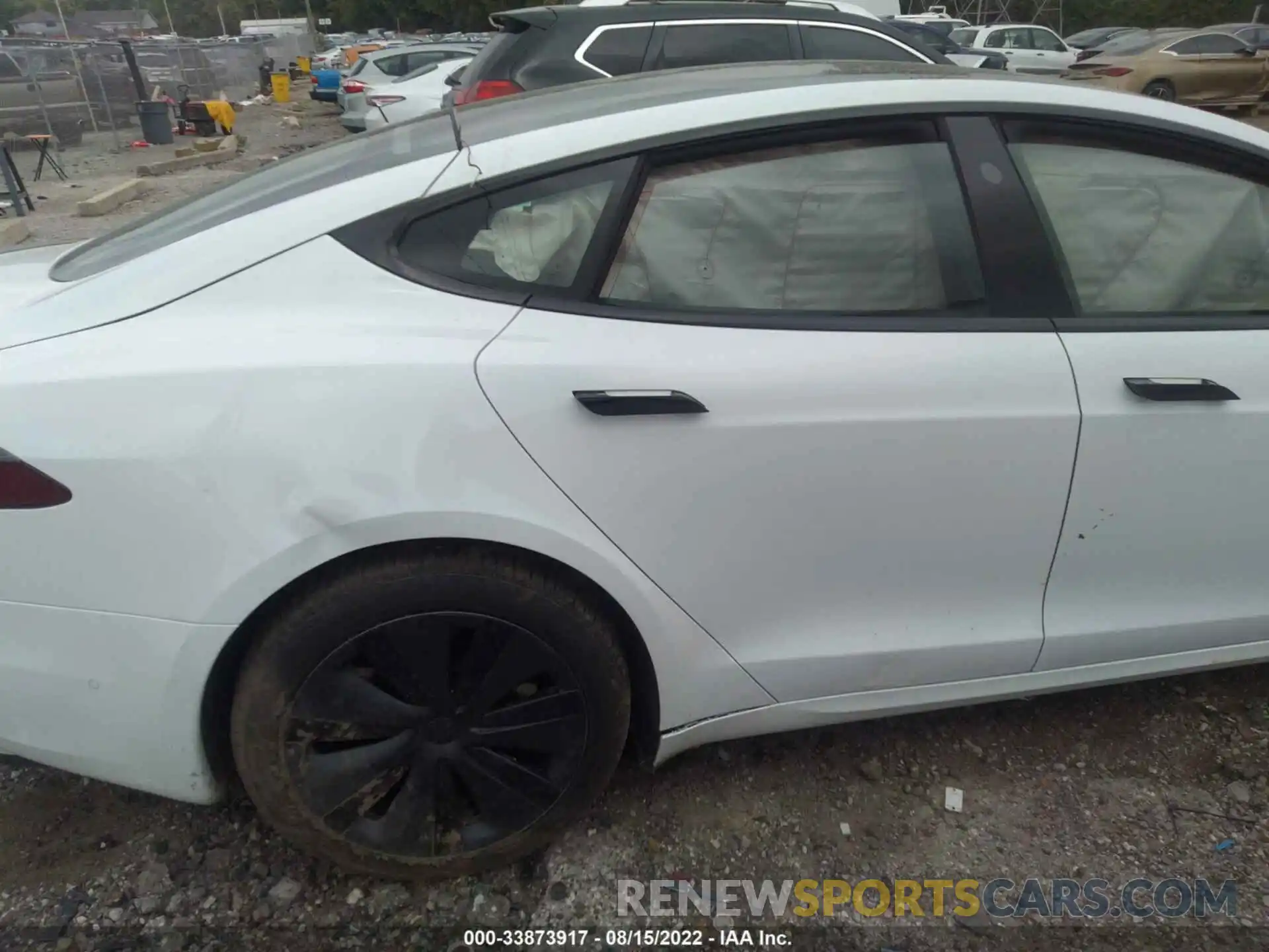 8 Фотография поврежденного автомобиля 5YJSA1E64MF438603 TESLA MODEL S 2021