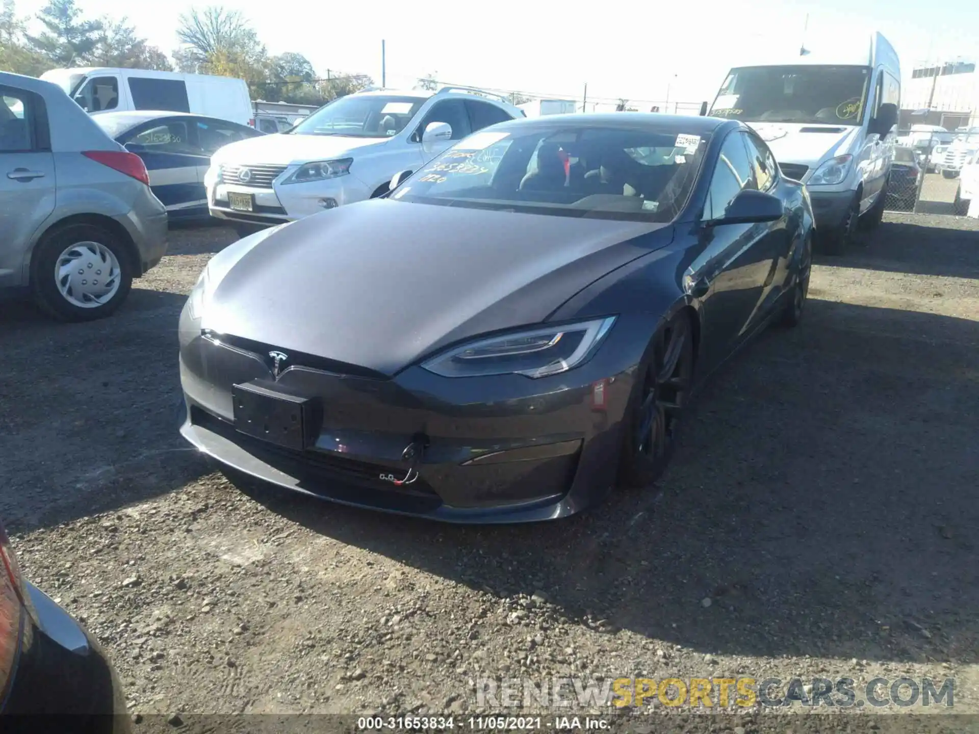 6 Photograph of a damaged car 5YJSA1E66MF431331 TESLA MODEL S 2021