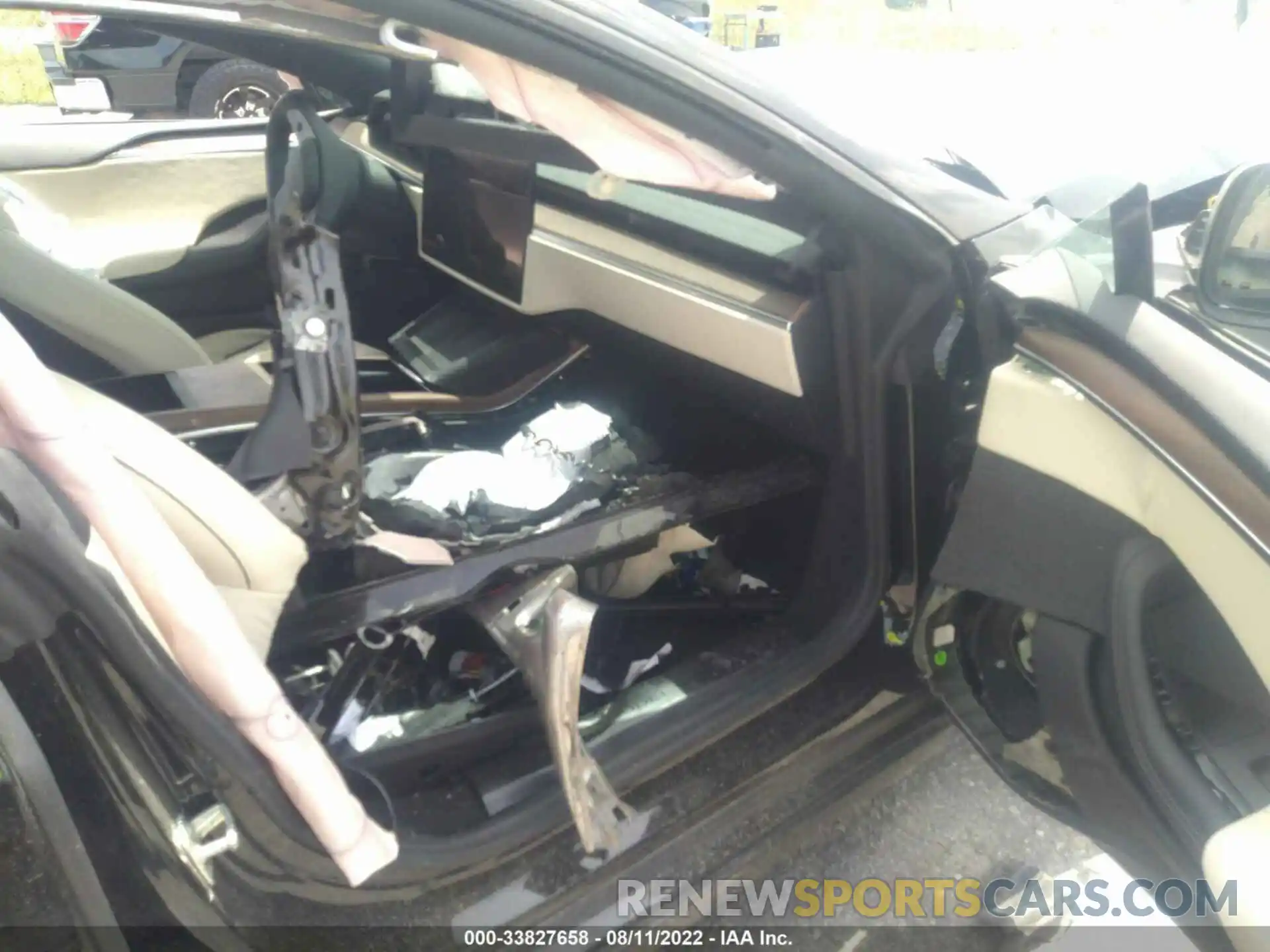 5 Photograph of a damaged car 5YJSA1E66MF431443 TESLA MODEL S 2021