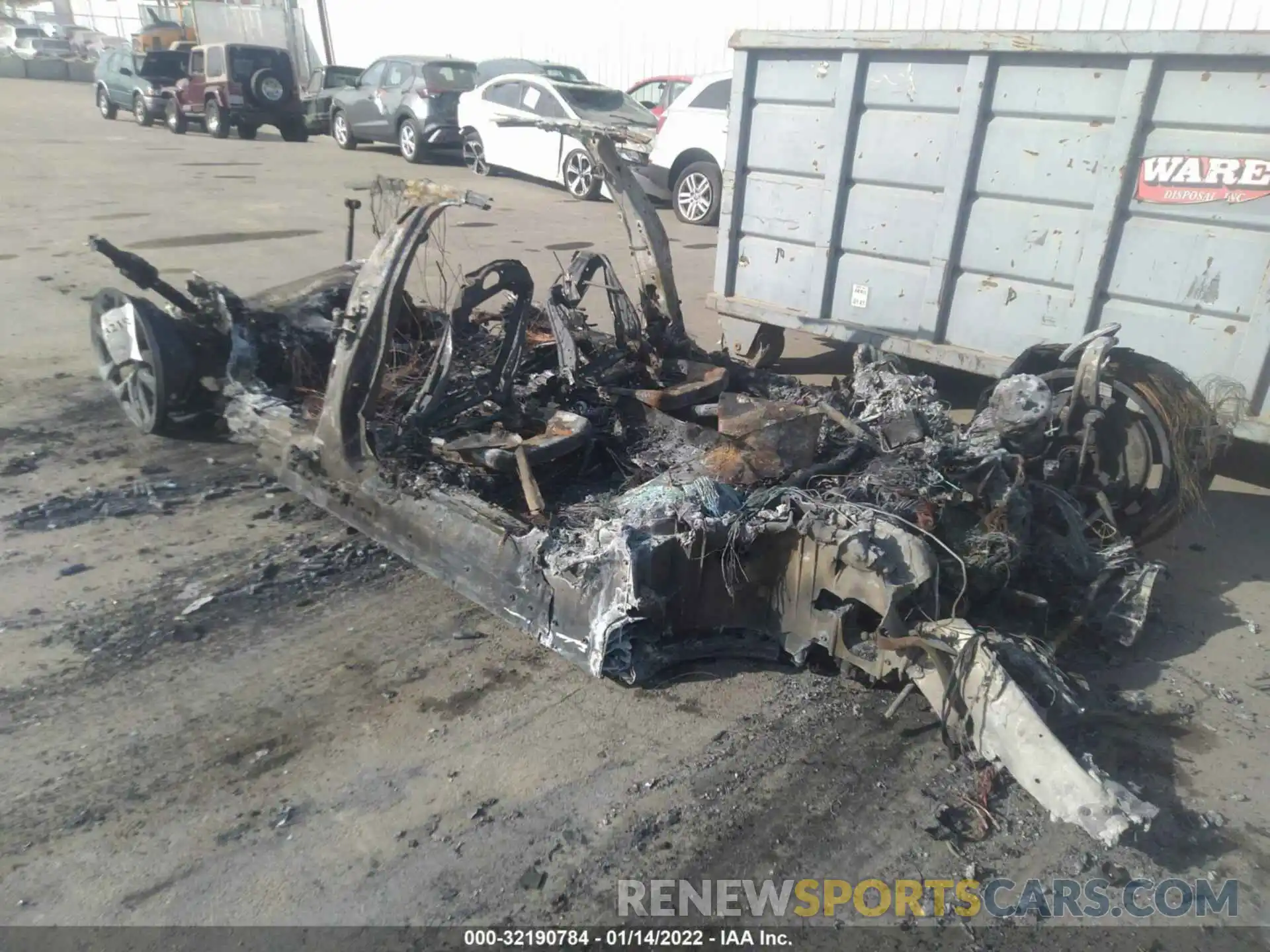 3 Photograph of a damaged car 5YJSA1E66MF437226 TESLA MODEL S 2021