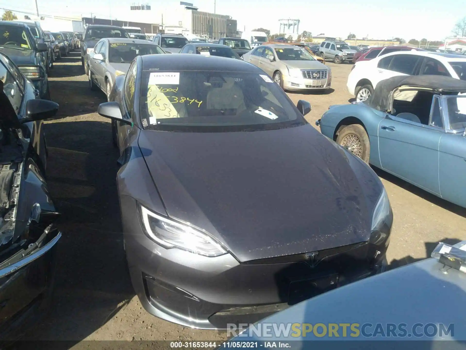 6 Фотография поврежденного автомобиля 5YJSA1E67MF439213 TESLA MODEL S 2021