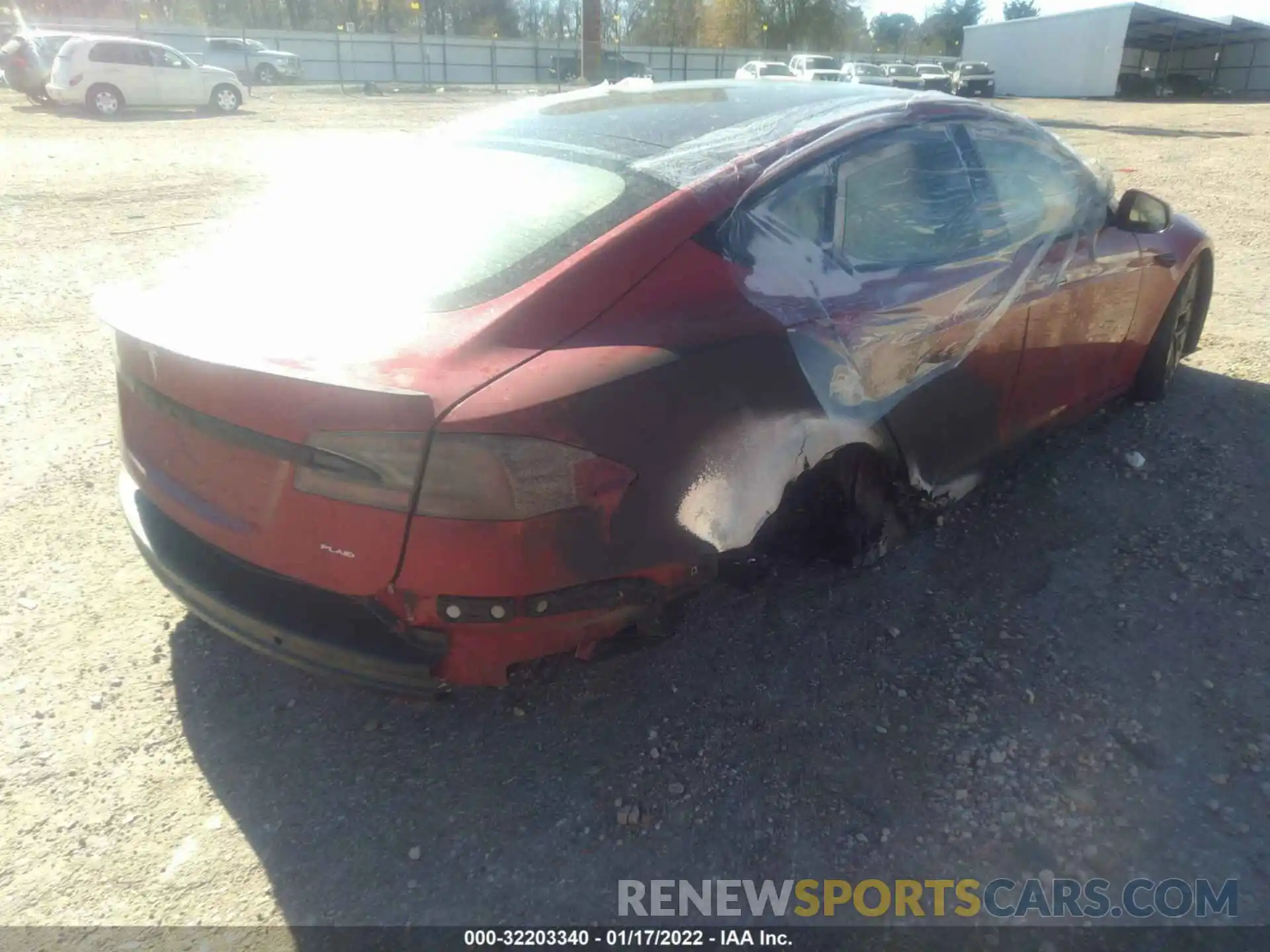 6 Photograph of a damaged car 5YJSA1E67MF452818 TESLA MODEL S 2021