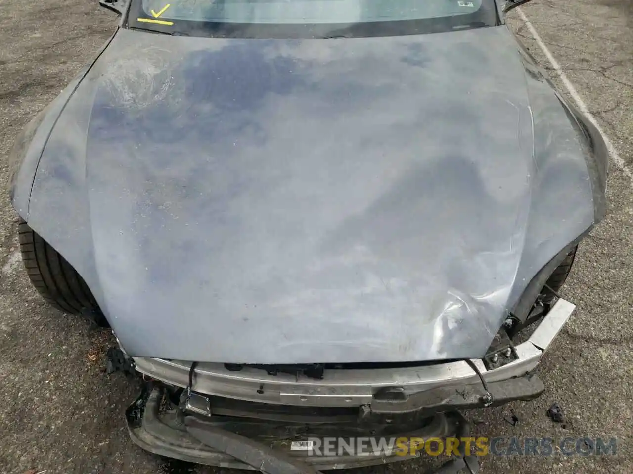 7 Photograph of a damaged car 5YJSA1E69MF431372 TESLA MODEL S 2021