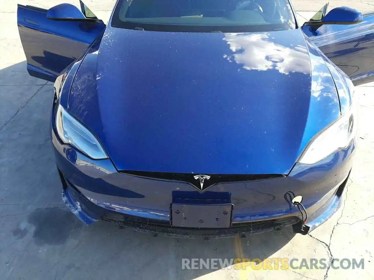 7 Фотография поврежденного автомобиля 5YJSA1E69MF452352 TESLA MODEL S 2021