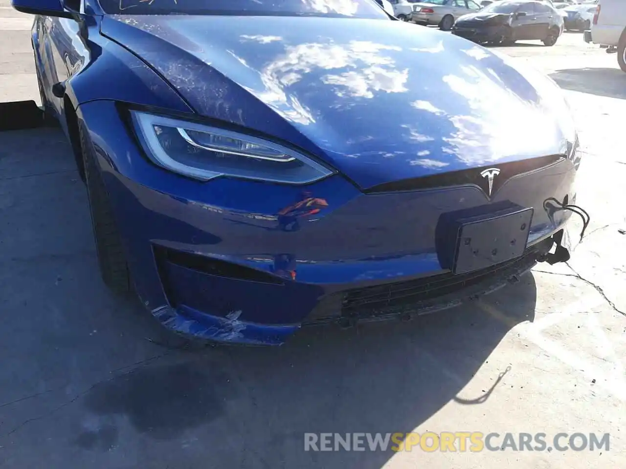 9 Фотография поврежденного автомобиля 5YJSA1E69MF452352 TESLA MODEL S 2021