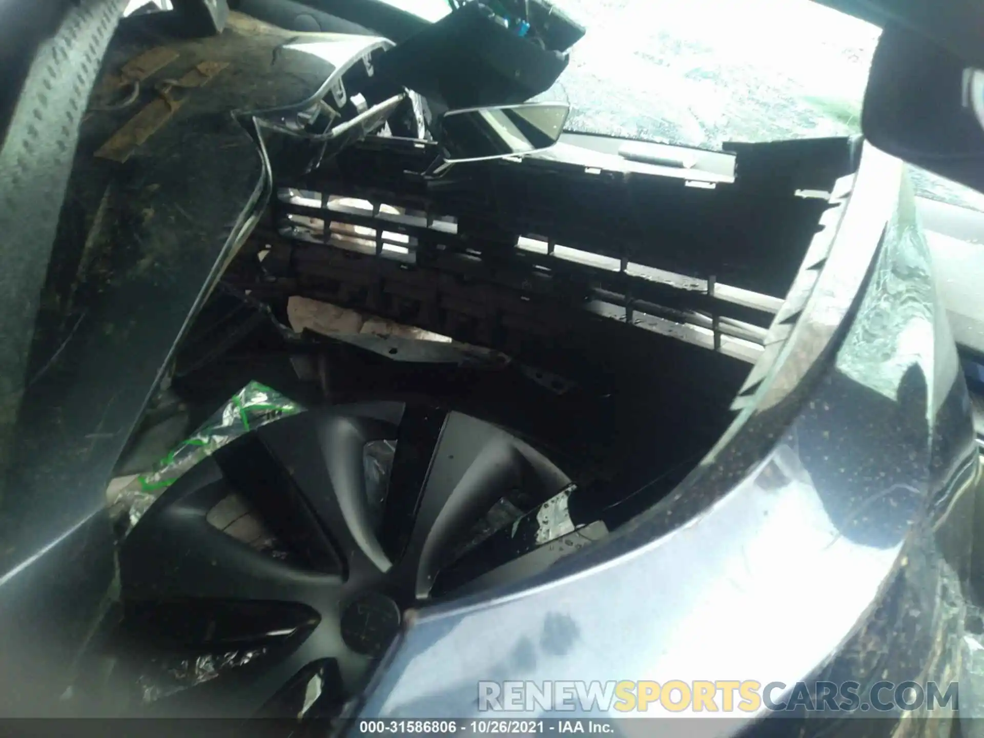 5 Photograph of a damaged car 5YJSA1E6XMF440758 TESLA MODEL S 2021