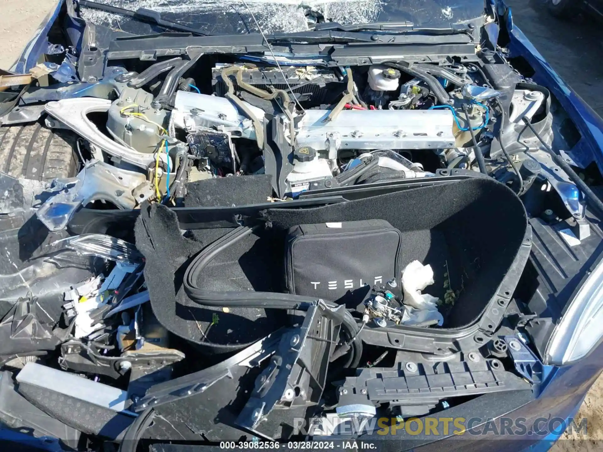 10 Photograph of a damaged car 5YJSA1E6XMF449668 TESLA MODEL S 2021