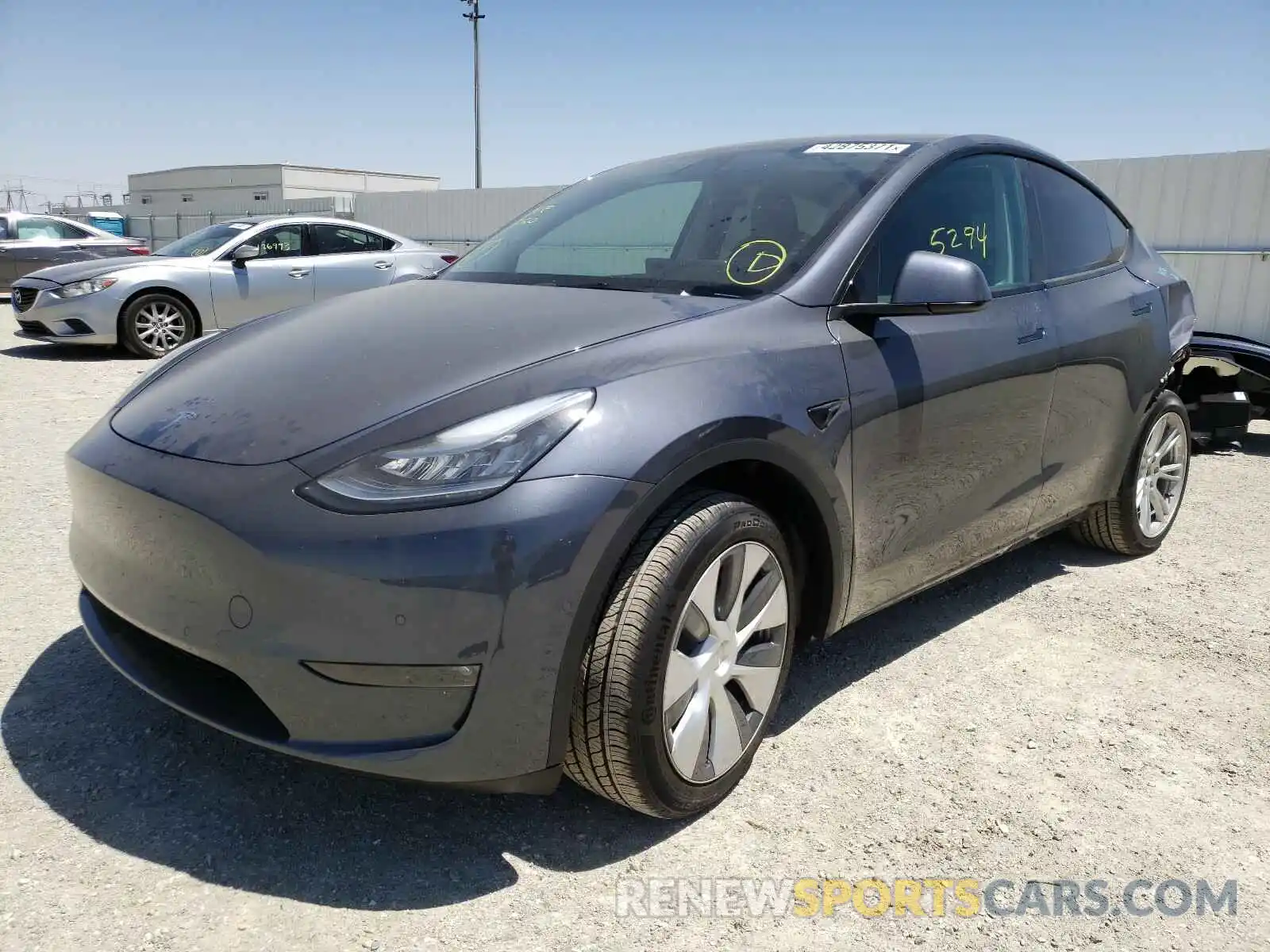 2 Фотография поврежденного автомобиля 5YJYGDEE8MF142260 TESLA MODEL S 2021