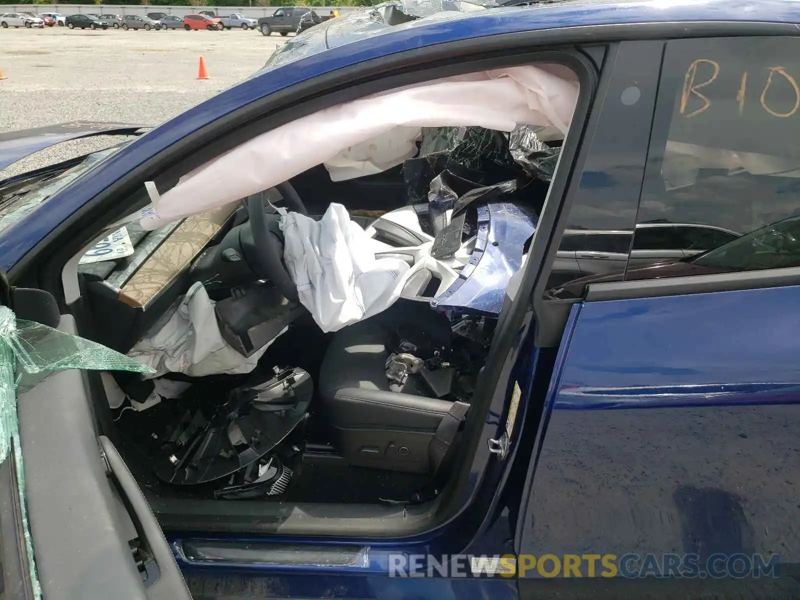 5 Photograph of a damaged car 5YJYGDEEXMF069117 TESLA MODEL S 2021