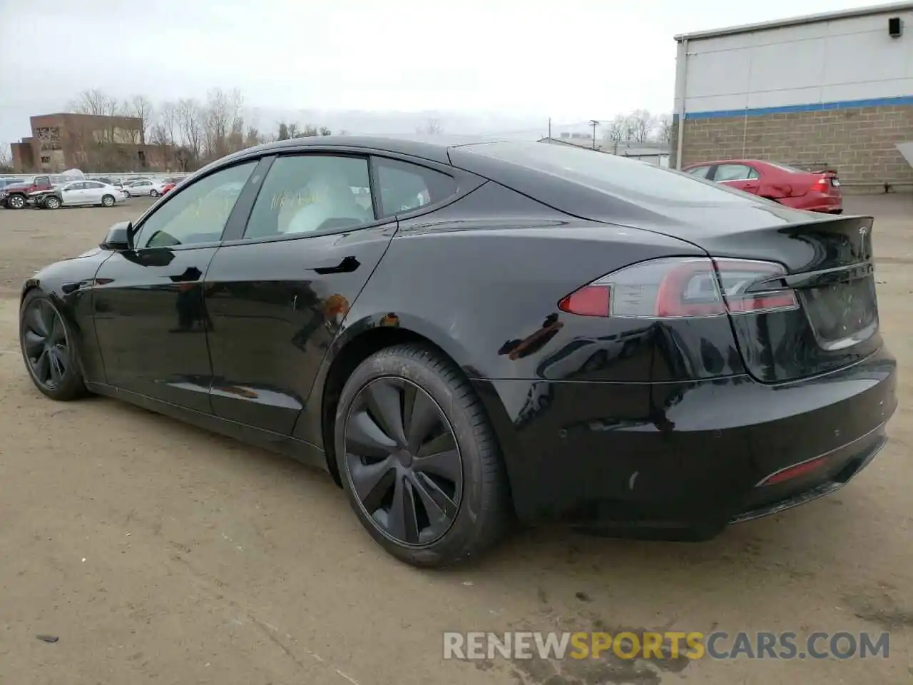 3 Фотография поврежденного автомобиля 5YJSA1E52NF471091 TESLA MODEL S 2022