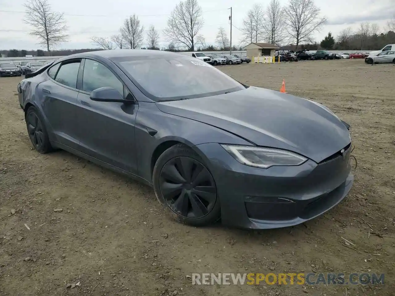 4 Фотография поврежденного автомобиля 5YJSA1E52NF478641 TESLA MODEL S 2022