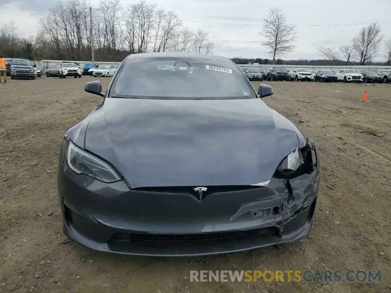 5 Фотография поврежденного автомобиля 5YJSA1E52NF478641 TESLA MODEL S 2022