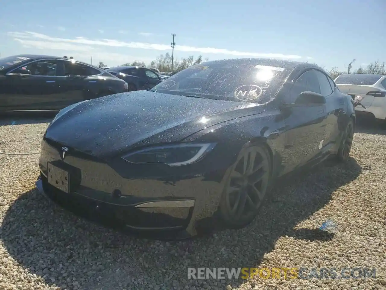 2 Фотография поврежденного автомобиля 5YJSA1E54NF487020 TESLA MODEL S 2022