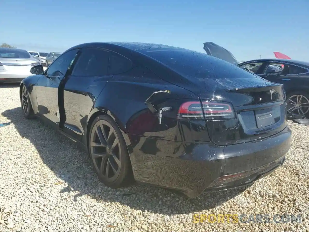 3 Фотография поврежденного автомобиля 5YJSA1E54NF487020 TESLA MODEL S 2022