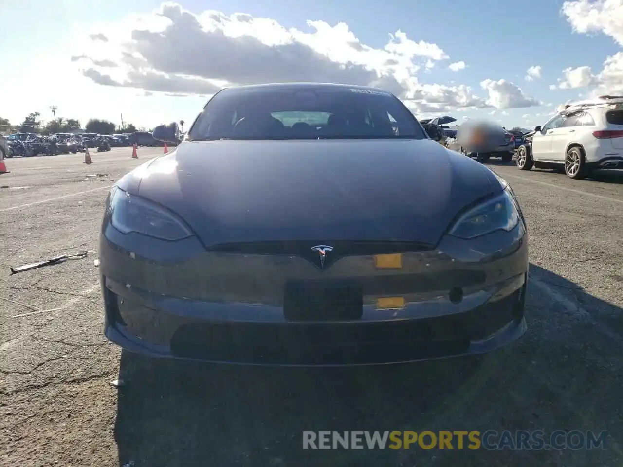 5 Photograph of a damaged car 5YJSA1E57NF479185 TESLA MODEL S 2022