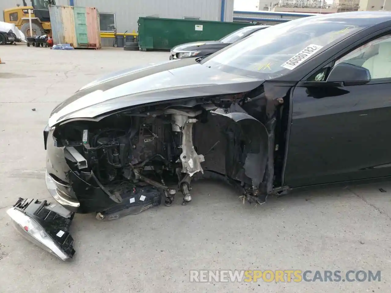 9 Photograph of a damaged car 5YJSA1E5XNF467659 TESLA MODEL S 2022