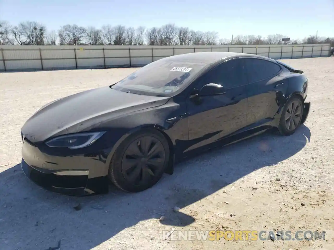 1 Photograph of a damaged car 5YJSA1E55PF513398 TESLA MODEL S 2023