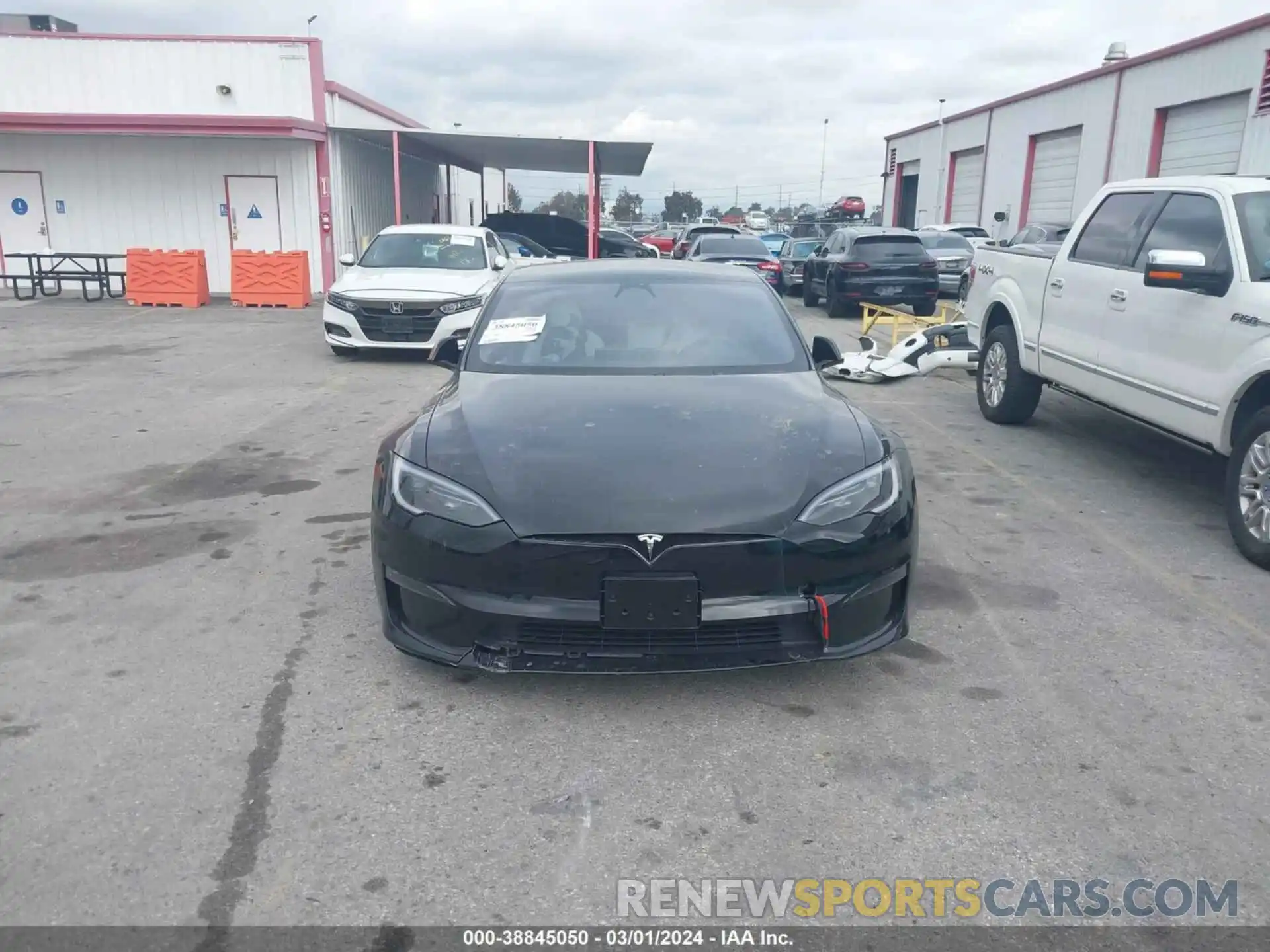 12 Photograph of a damaged car 5YJSA1E64PF517127 TESLA MODEL S 2023