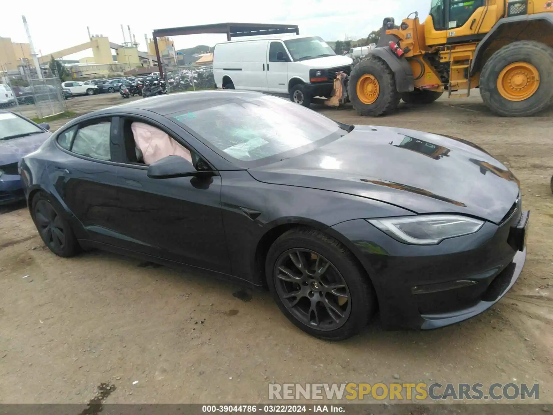 1 Photograph of a damaged car 5YJSA1E59RF532538 TESLA MODEL S 2024