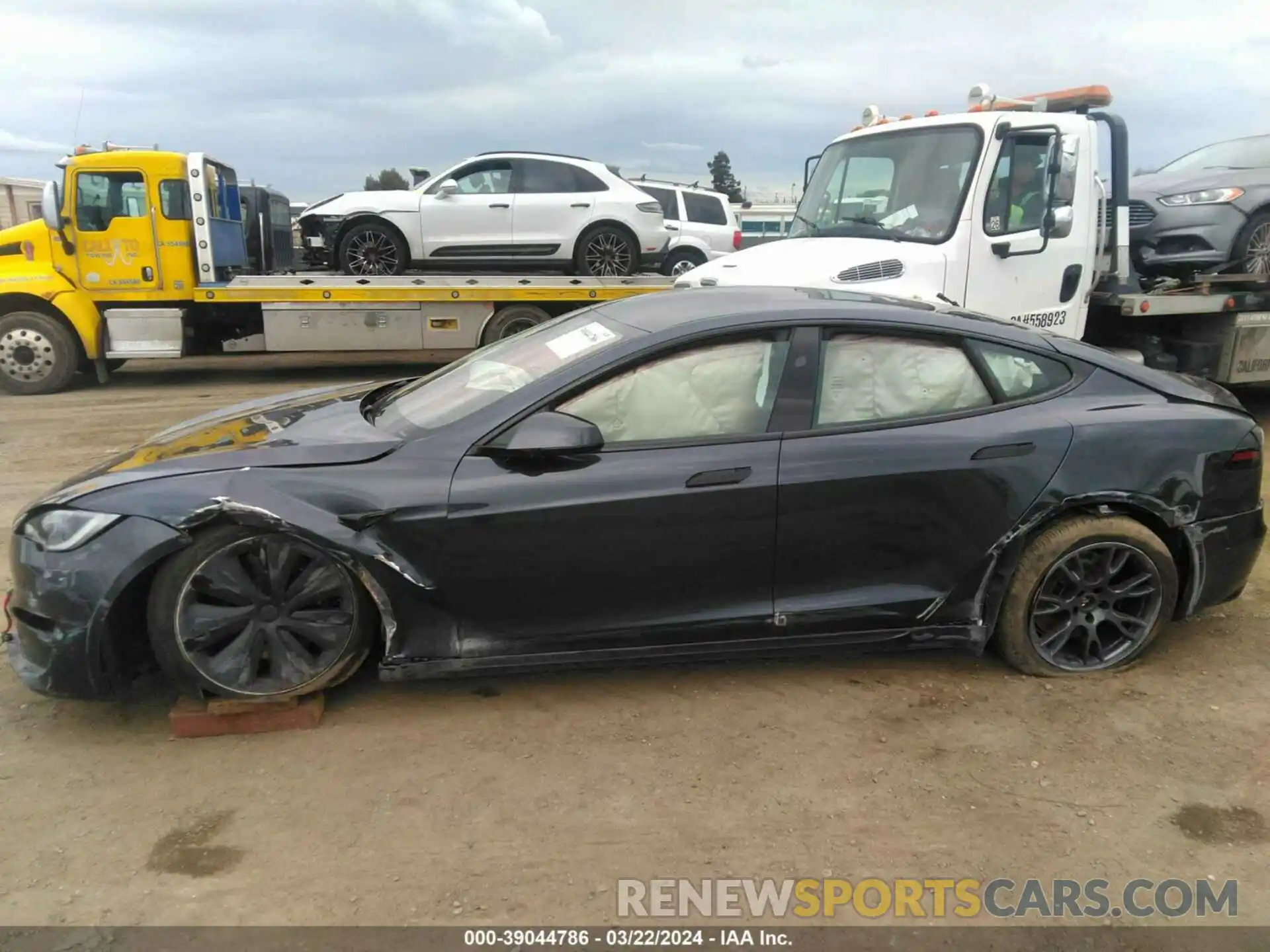 13 Photograph of a damaged car 5YJSA1E59RF532538 TESLA MODEL S 2024