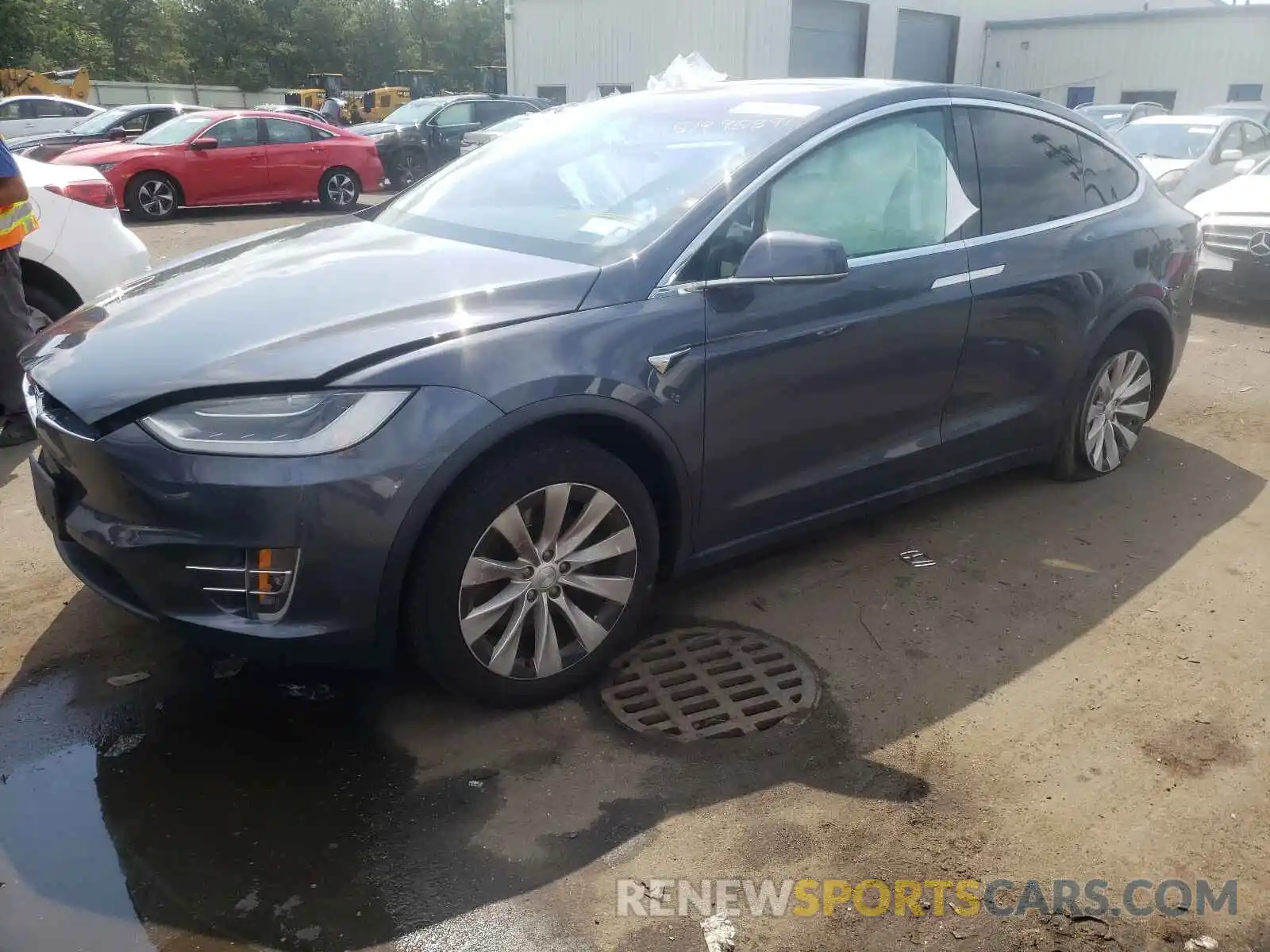 2 Photograph of a damaged car 5YJXCAE20KF160468 TESLA MODEL X 2019