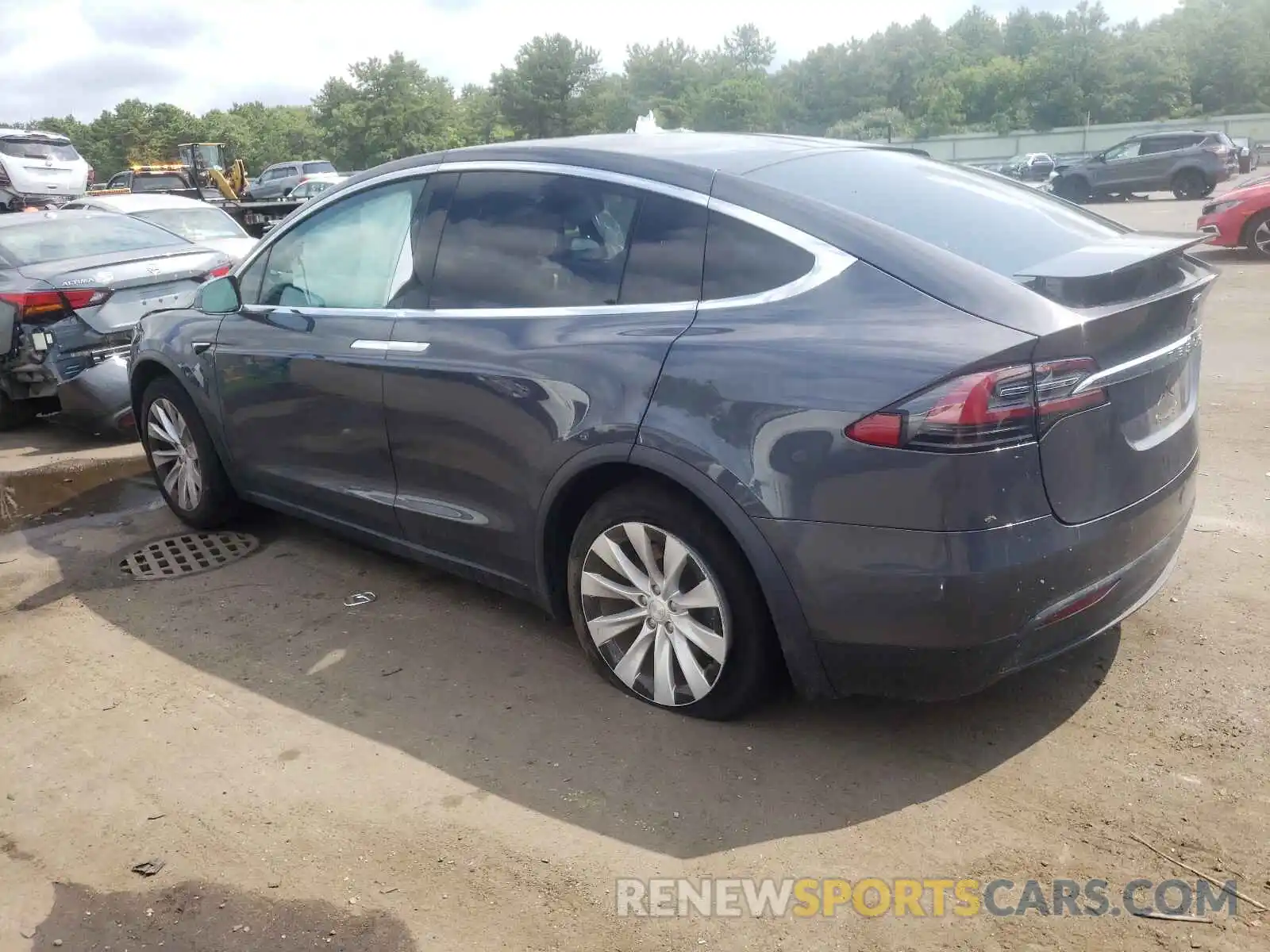 3 Photograph of a damaged car 5YJXCAE20KF160468 TESLA MODEL X 2019