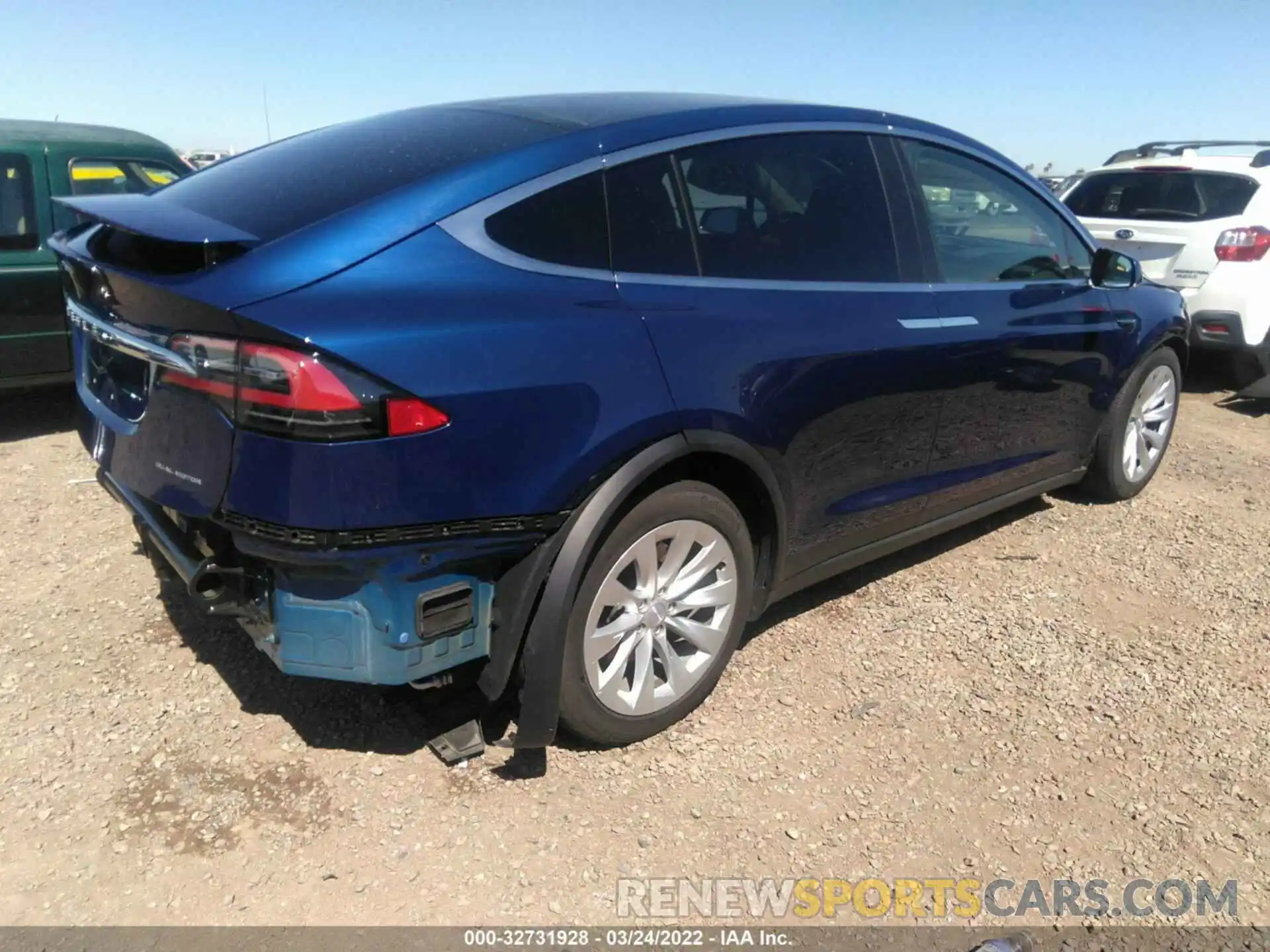 4 Photograph of a damaged car 5YJXCAE20KF184849 TESLA MODEL X 2019