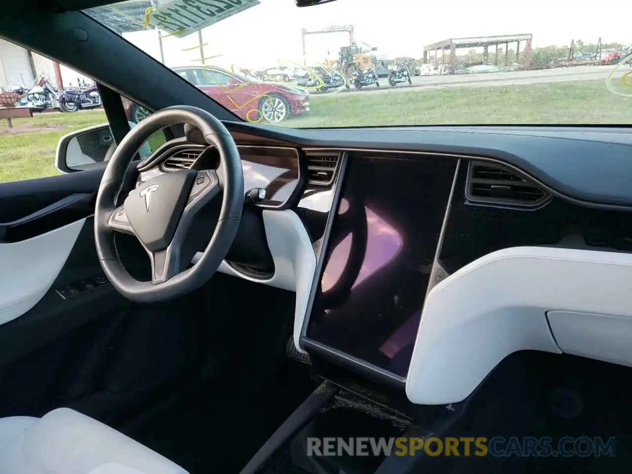 8 Photograph of a damaged car 5YJXCAE20KF204033 TESLA MODEL X 2019