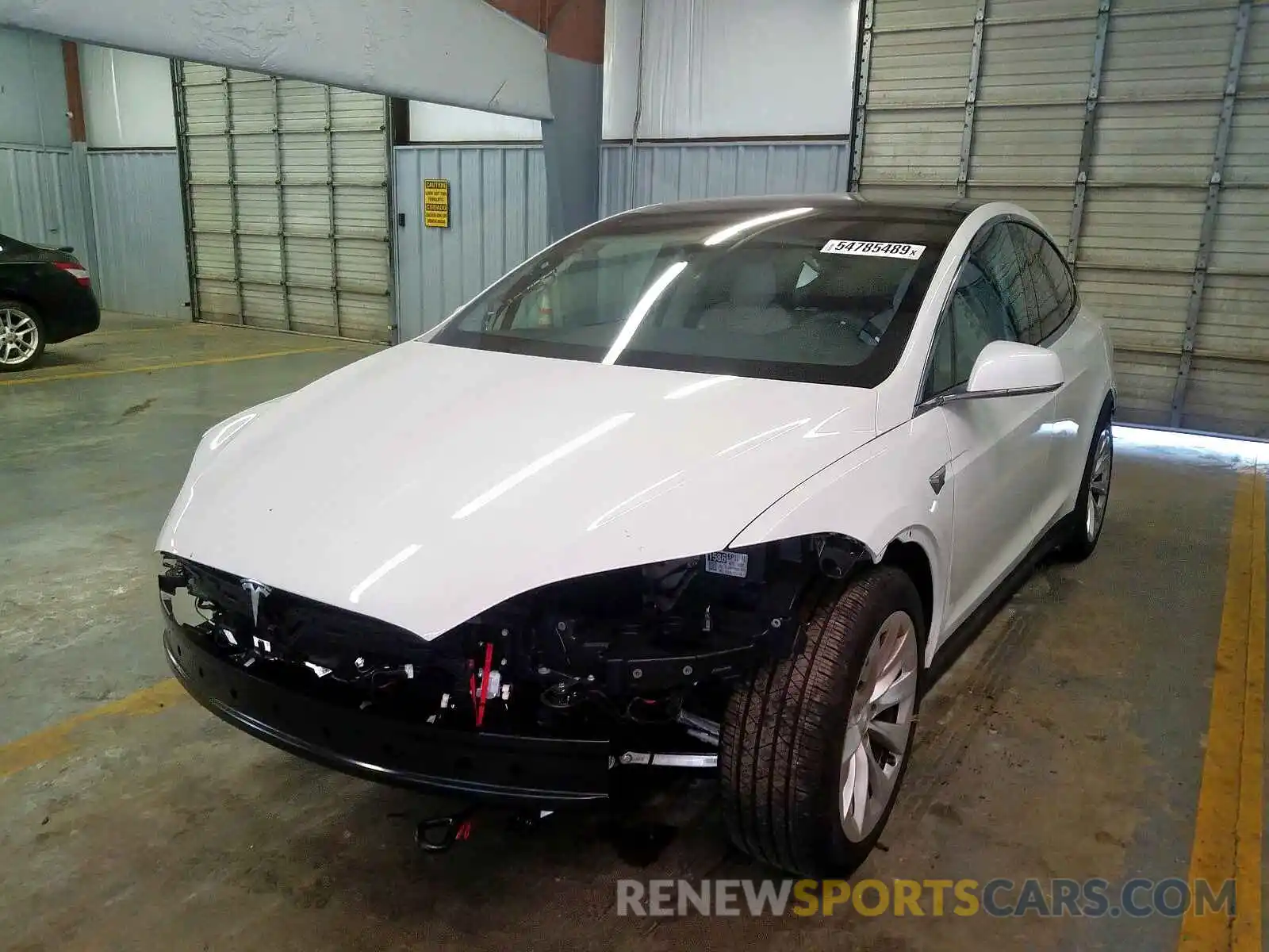 2 Photograph of a damaged car 5YJXCAE21KF160592 TESLA MODEL X 2019