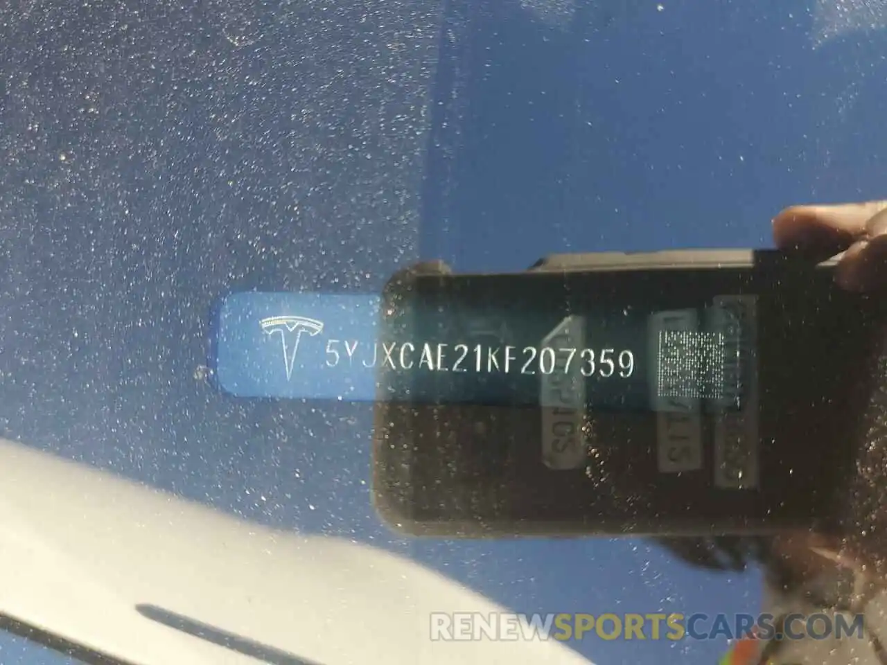 12 Photograph of a damaged car 5YJXCAE21KF207359 TESLA MODEL X 2019