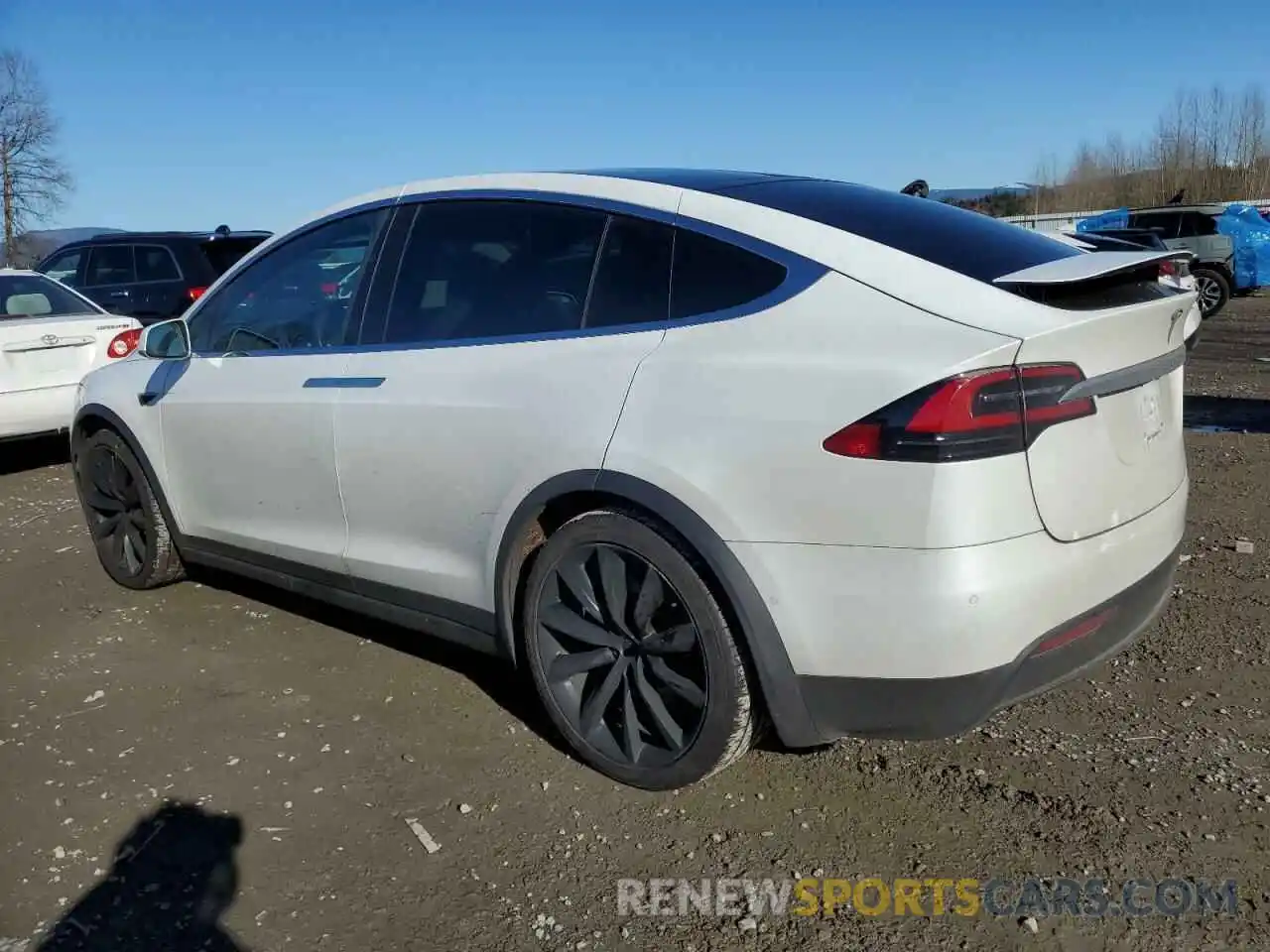 2 Photograph of a damaged car 5YJXCAE21KF207359 TESLA MODEL X 2019