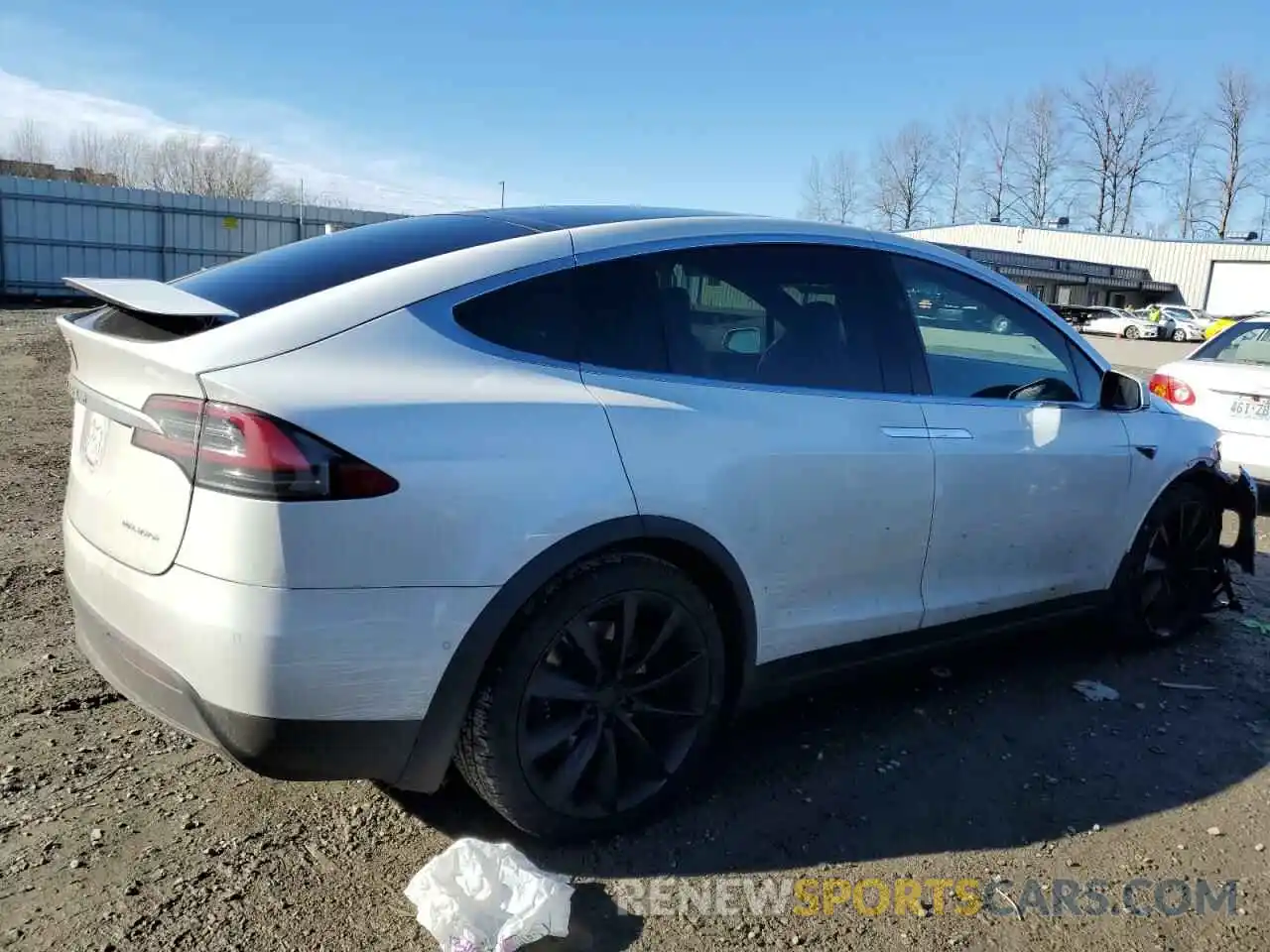 3 Photograph of a damaged car 5YJXCAE21KF207359 TESLA MODEL X 2019