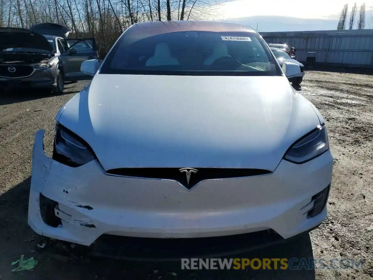 5 Photograph of a damaged car 5YJXCAE21KF207359 TESLA MODEL X 2019