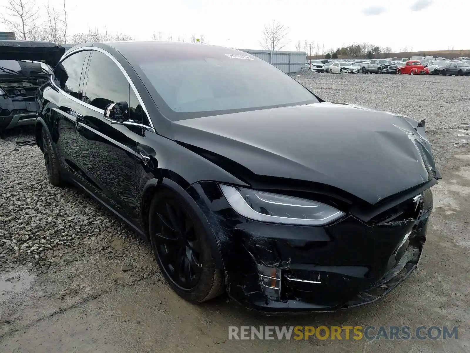 1 Фотография поврежденного автомобиля 5YJXCAE22KF143381 TESLA MODEL X 2019