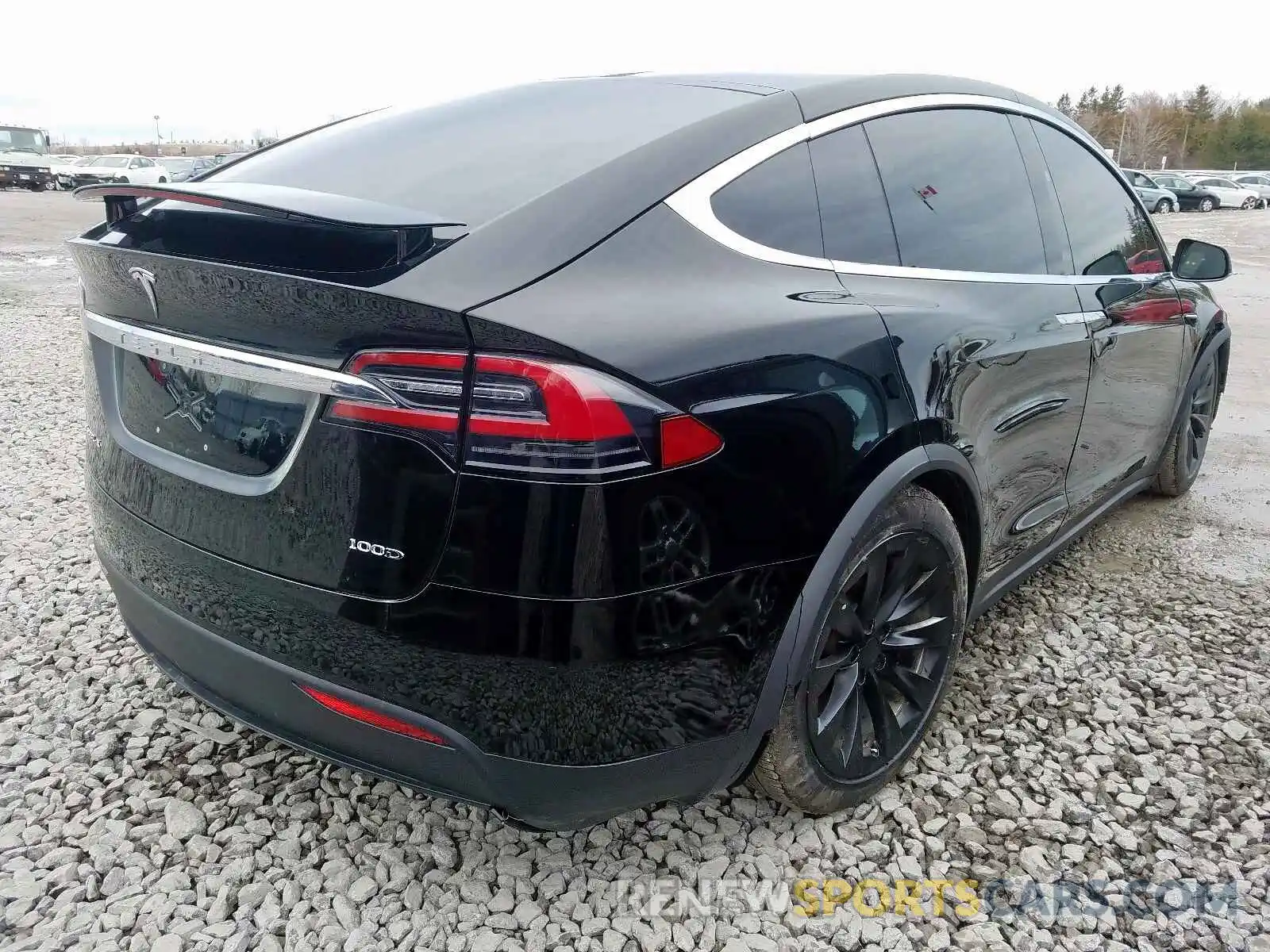 4 Фотография поврежденного автомобиля 5YJXCAE22KF143381 TESLA MODEL X 2019