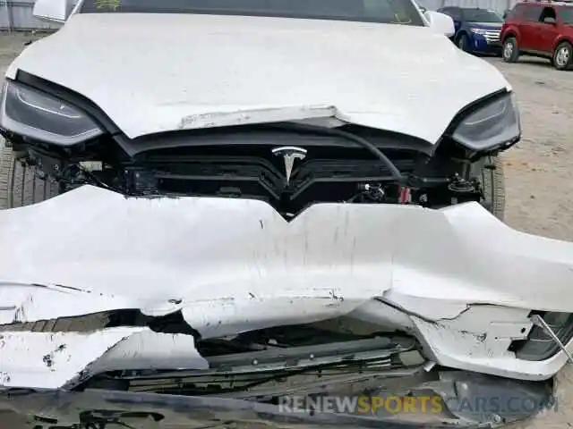 9 Фотография поврежденного автомобиля 5YJXCAE22KF153750 TESLA MODEL X 2019