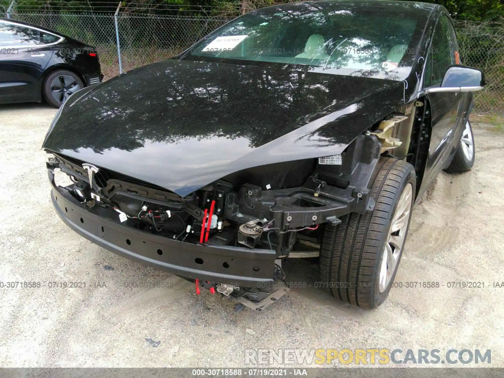 6 Photograph of a damaged car 5YJXCAE22KF162397 TESLA MODEL X 2019