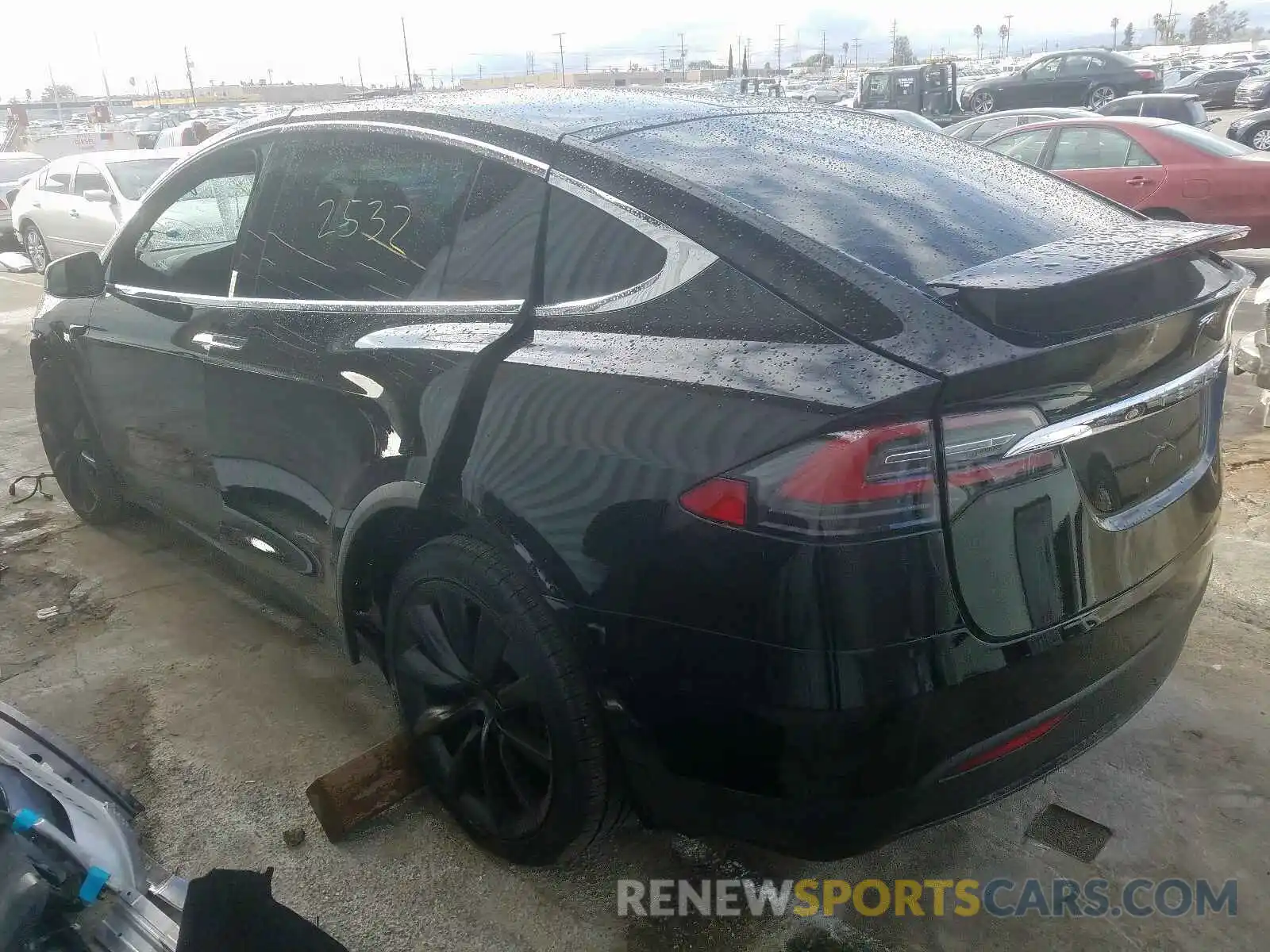 3 Photograph of a damaged car 5YJXCAE22KF192855 TESLA MODEL X 2019