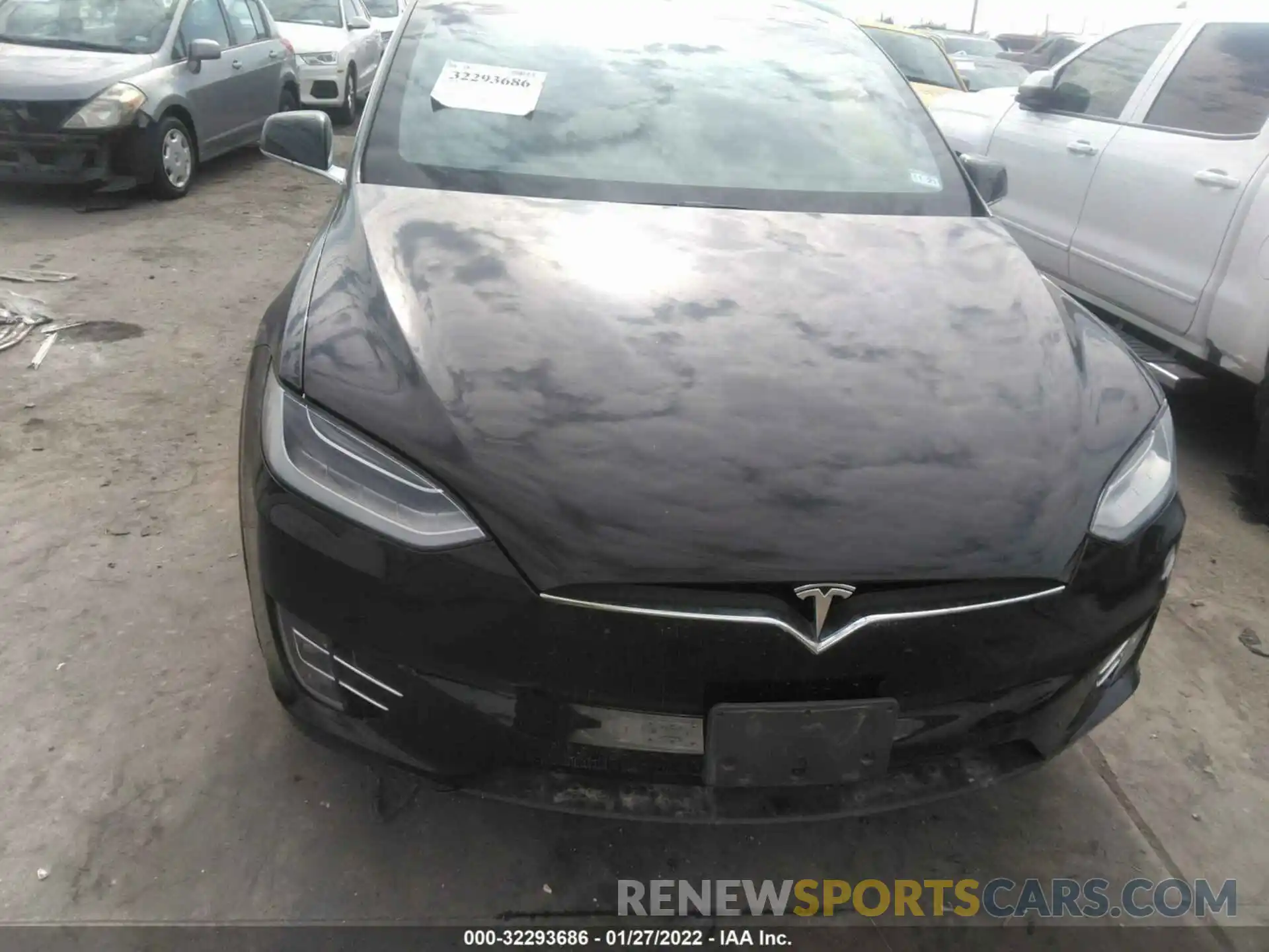 6 Фотография поврежденного автомобиля 5YJXCAE22KF199918 TESLA MODEL X 2019