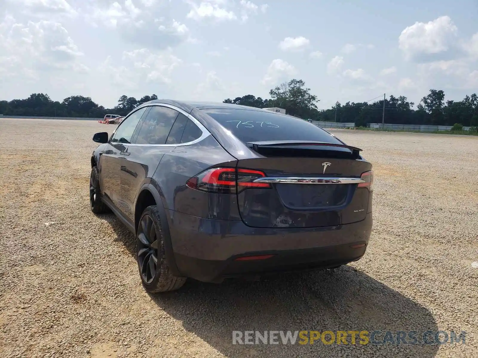 3 Photograph of a damaged car 5YJXCAE23KF192184 TESLA MODEL X 2019