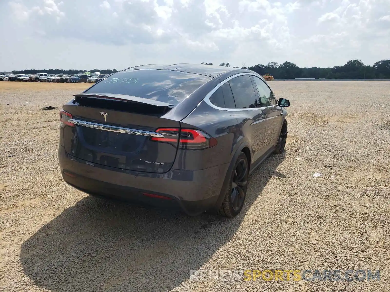 4 Фотография поврежденного автомобиля 5YJXCAE23KF192184 TESLA MODEL X 2019