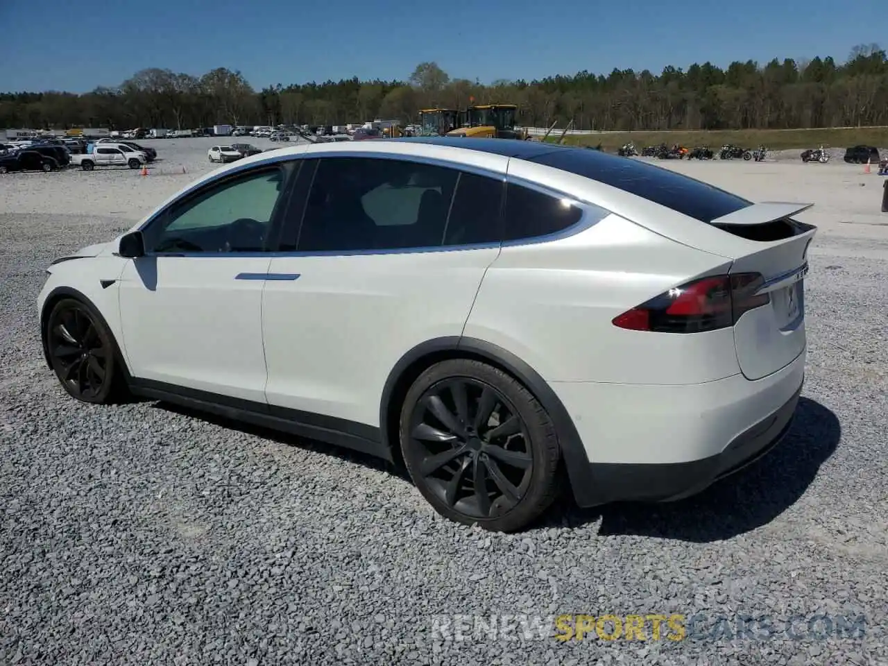 2 Photograph of a damaged car 5YJXCAE23KF204320 TESLA MODEL X 2019