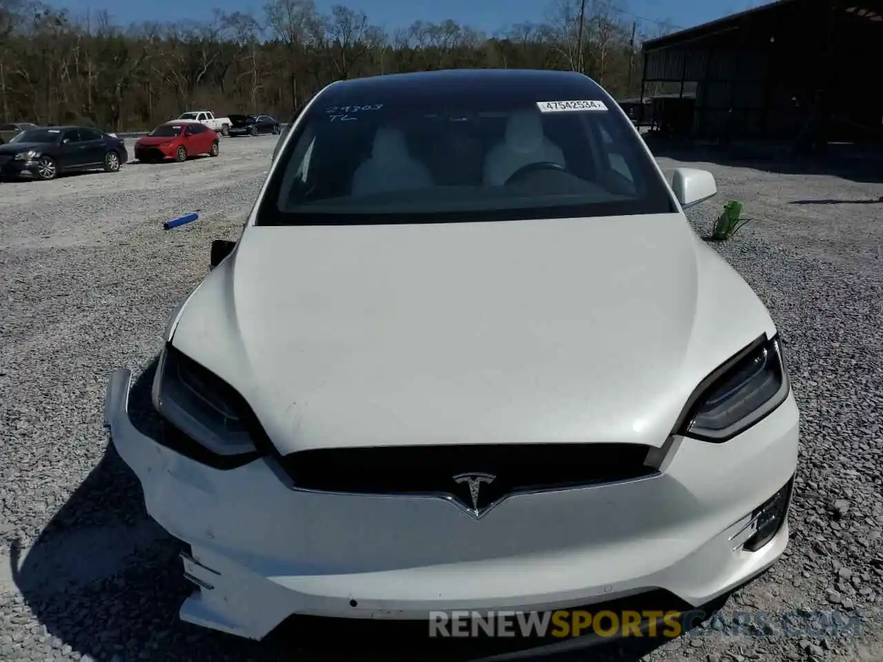 5 Photograph of a damaged car 5YJXCAE23KF204320 TESLA MODEL X 2019