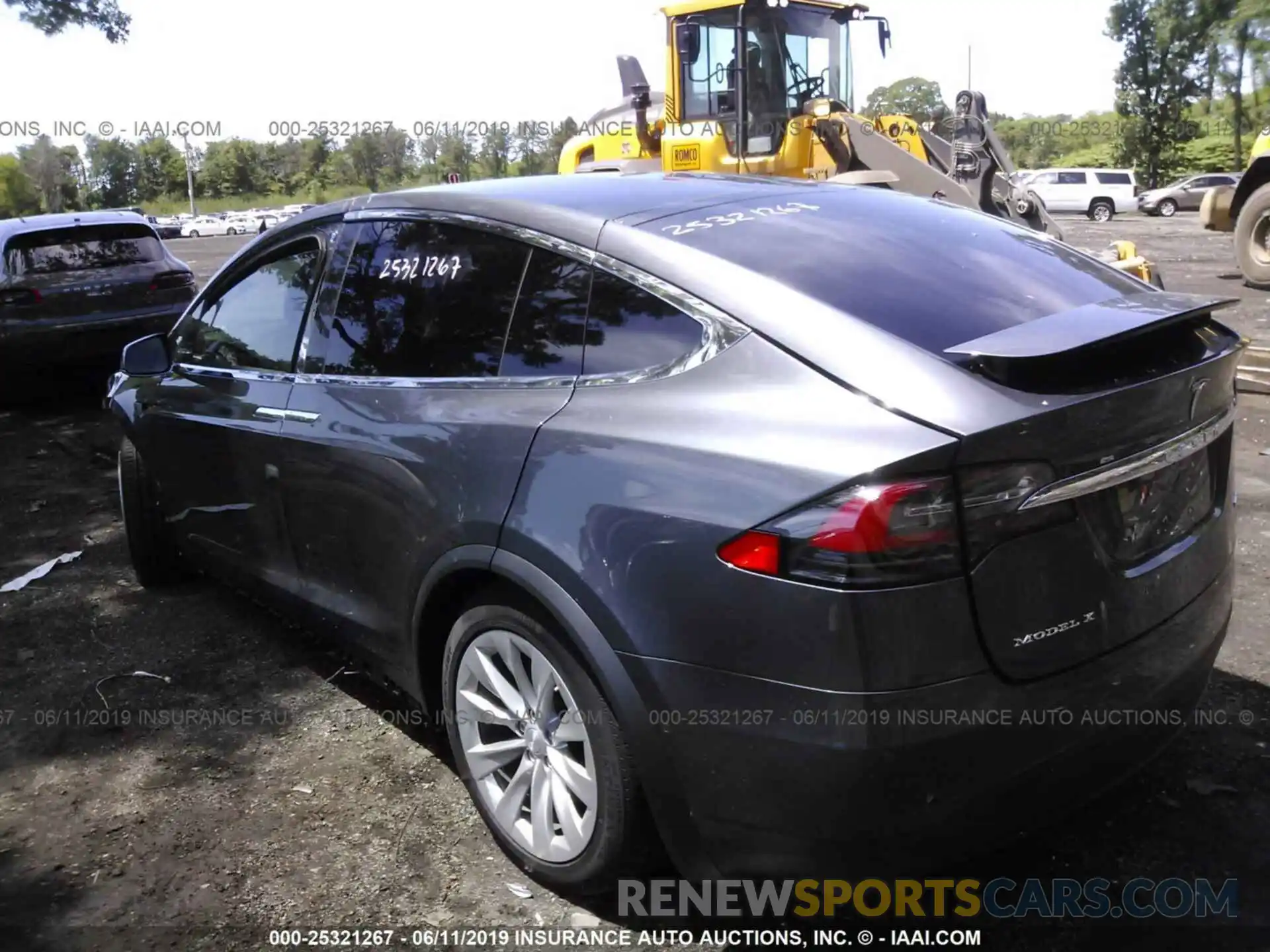 3 Фотография поврежденного автомобиля 5YJXCAE24KF151353 TESLA MODEL X 2019