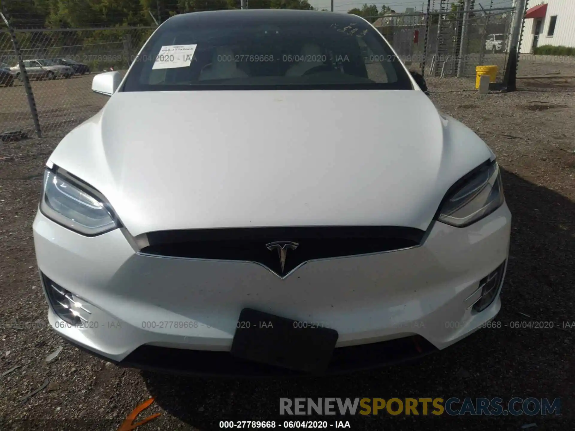 10 Photograph of a damaged car 5YJXCAE24KF154348 TESLA MODEL X 2019