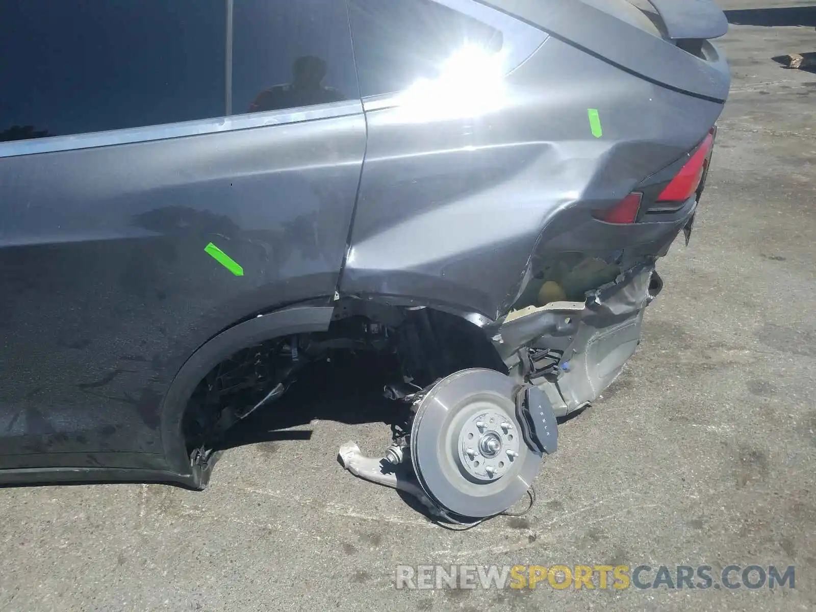 9 Photograph of a damaged car 5YJXCAE24KF184675 TESLA MODEL X 2019