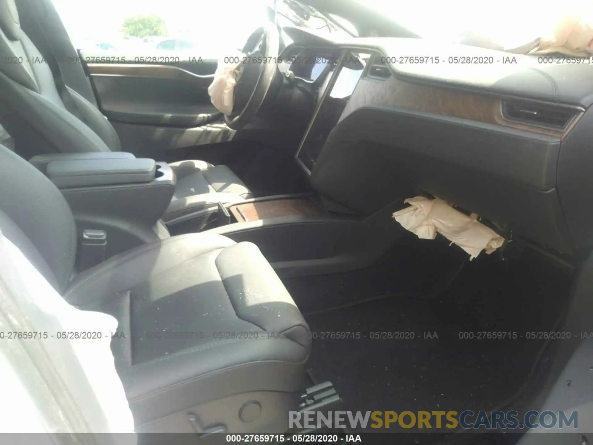 5 Photograph of a damaged car 5YJXCAE24KF197877 TESLA MODEL X 2019