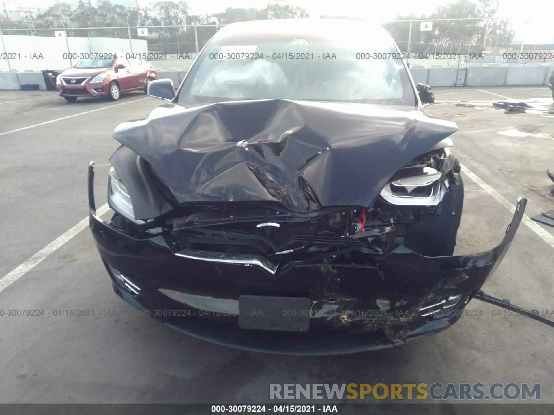 6 Photograph of a damaged car 5YJXCAE25KF199590 TESLA MODEL X 2019