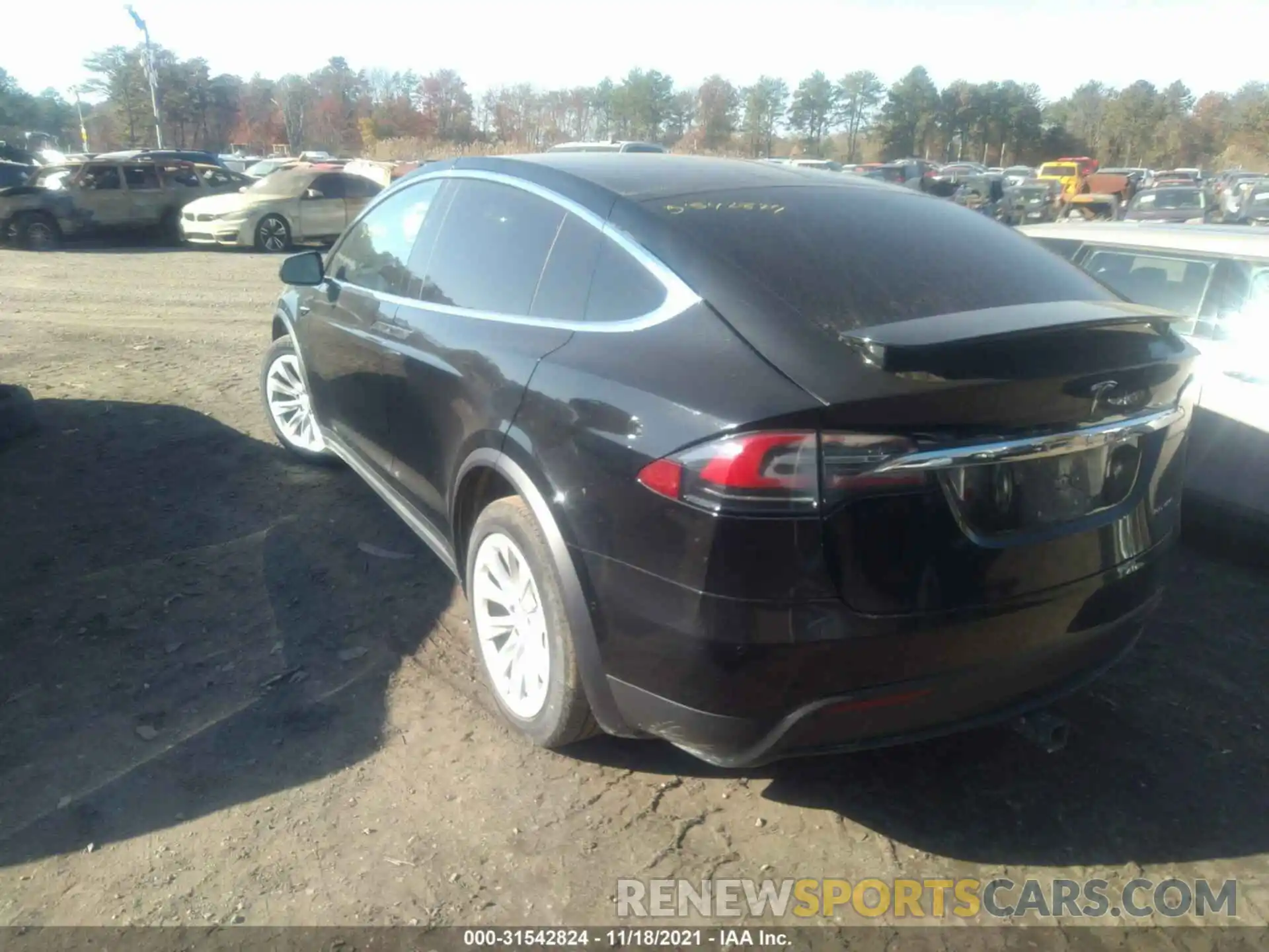 3 Photograph of a damaged car 5YJXCAE27KF182726 TESLA MODEL X 2019