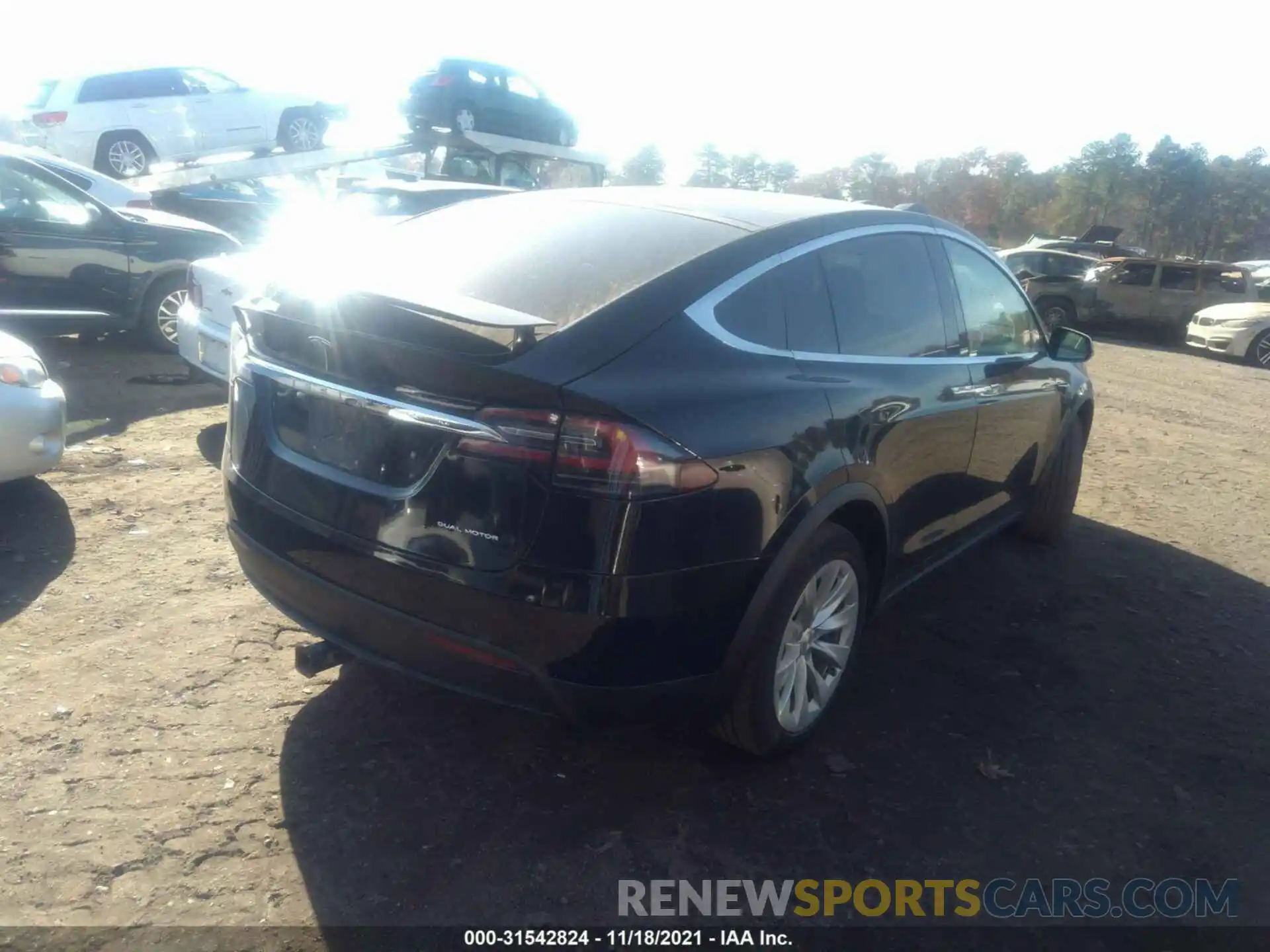 4 Photograph of a damaged car 5YJXCAE27KF182726 TESLA MODEL X 2019